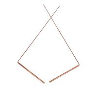 LIFKOME 2 piezas Varillas de Radiestesia de Duraderas Portátil y Práctica para Detección Espiritual y Búsqueda de Agua Herramienta Profesional para Exploración y Medición