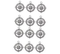 LIFKOME 2 Series Colgantes Temáticos De Graduación Forma De Accesorios De Joyería Diy Para Collares Y Pulseras Plata 50 Piezas*2