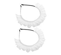 LIFKOME 2 Tocados De Lolita Para Dama Diadema De Encaje Para Cosplay Diadema Para Dama De Honor Tocado Para Fiesta De Té De Lolita Para Cosplay