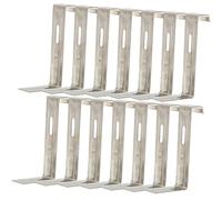 LIFKOME 20 Piezas Clips de para Tejado Resistente Antideslizantes para Deslizamiento bajo Presión de Nieve Herramienta Práctica y Duradera para Porcelana