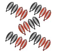 LIFKOME 20 Piezas Clips para Cabello Forma de Plátano y Pinzas de Garra Curvas Accesorios para Peinados Versátiles para Mujeres y Adolescentes Perfectos para Oficina y Bodas