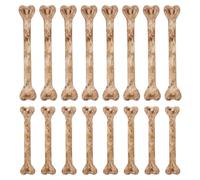 LIFKOME 20 piezas de huesos artificiales decorativos de huesos de plástico realistas para joyas DIY y accesorios de terror de Halloween, versátiles, se pueden utilizar como accesorios decorativos