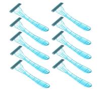 LIFKOME 20 Piezas Maquinillas Desechables para Afeitado Seguro y Portátil para Cara Cuerpo y Perfilador Corporal Resistente al Agua para y Diario