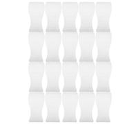 LIFKOME 20 Piezas Raspador de Depilación Aplicador de Cera para Piel Sensible Herramienta de Depilación Facial o Cara Espátula de Plástico para Estética de Aplicador de Depilatoria