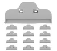 LIFKOME 20 Piezas Unidades Clips Sellado Bolsas Alimentos Plástico Gris Cierre Hermético Pinzas Protección Frescura para Cocina y Snacks Organización y Conservación Sencilla