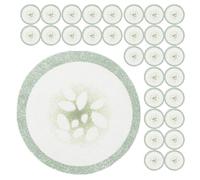 LIFKOME 200 Almohadillas Ojos Estampado de Pepino de Tejido No Tejido, Suaves Piel y Que Aceleran la Absorción, Ideales para Uso en Casa