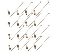LIFKOME 20piezas Accesorios De Broche De Cobre Para Diy Alfileres Broches De Imperdibles Para Hacer Joyería Pulseras y Collares
