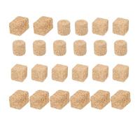 LIFKOME 24 Piezas de Mini Fardos de Heno para Casa de Muñecas, Diseño Realista de Madera, Seguro y Finamente Elaborado para Decoración de Escena de Granja