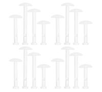 LIFKOME 28 Piezas Pendientes Transparentes de Acrílico para Deporte y Trabajo Retenedores Hipoalergénicos para Labret Nariz Cartílago y Helix Ligero y Versátil para Hombre y Mujer