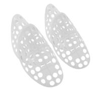 LIFKOME 2pares Tapón Dedo Plástico Transparente Soporte Hueco para Ensanchar Zapatillas Deportivas Moldeador para Calzado para Evitar Arrugas y Desgaste Zapatos de Hombre y Mujer