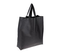 LIFKOME 2piezas Bolsa De Compras No Tejida Plegable Unidades Bolsas De Almacenamiento Resistentes y Ecológicas para Supermercado y Uso Diario