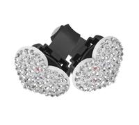 LIFKOME 2piezas Clip De Ventilación Para Automóvil Decoración Aromática Diseño De Corazón Difusor De Olores Para Coche Accesorios Creativos Para Interior De Vehículo