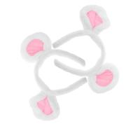LIFKOME 2piezas Diadema Orejas Ratita De Peluche Suave Accesorio Disfraz Fiesta Halloween Para Niñas y Adultos Diseño Caricatura Encantadora