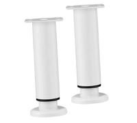 LIFKOME 2piezas Patas De Apoyo para Muebles Patas Ajustables Soporte De Sofá Pies De Tocador De Mesa Cortas para Salas De Estar y Cocinas Paquete
