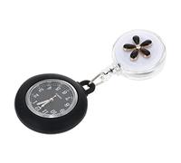 LIFKOME 2piezas Reloj Colgante Digital para Enfermeras y Médicos Reloj Fob Portátil para De Diseño Elegante y Resistente para