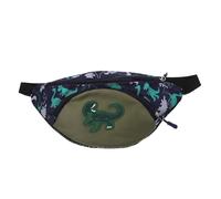 LIFKOME 2piezas Riñonera Infantil De Verde Mochila Cruzada para Niño Niña Riñonera Práctica y Resistente para Uso Escolar y Deportivo