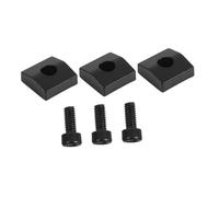LIFKOME 3 Juegos Bloques de Bloqueo para Cuerdas de Guitarra Eléctrica Abrazaderas de Tuerca de Hierro con Tornillos Hexagonales Accesorios para Puente de Trémolo Estabilidad Mejorada y