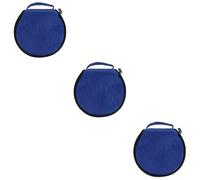 LIFKOME 3 Piezas 20 Bolsa De Discos Compactos Monedero para Coche Billetera De Viaje Caja De Joya Bolso De Viaje Cds En Caja De CD Cartera Almacenamiento Tela Oxford Viajar Soporte
