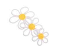 LIFKOME 3 Piezas Boho Flower Wall Art Cotton Rope Macrame Hanging For Nursery Girl Bedroom Decor