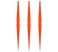 LIFKOME 3 piezas Calibre Medidor de Espesores Forma de Serpiente para Medición Precisa de Huecos Paneles de Automóviles y Capós Herramienta Multifunción para Inspección de Grietas y