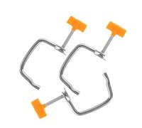 LIFKOME 3 piezas Clip Fijador para Máquina de Pasta Manual para Soporte y Sujeción de Manivela Accesorio de Repuesto para Rodillo de Masa Abrazadera de Montaje Resistente para Uso