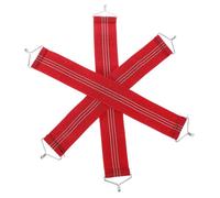 LIFKOME 3 Piezas Correa Elástica Reemplazo para Sillas Reclinables de Cinturón de Refuerzo para Sillas de Jardín y Tapicería para Actividades Color Rojo