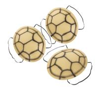 LIFKOME 3 Piezas de Accesorios para Disfraz de Tortuga Beige de EVA Caparazón de Tortuga Adultos Juguetes para Fiestas Temáticas y Representaciones Teatrales