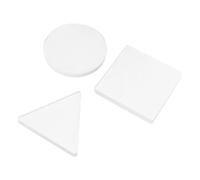 LIFKOME 3 Piezas Gel Press Plate Reutilizable para Monoprinting Tablas de Gel Suaves Redonda y Cuadrada para DIY Scrapbooking y Manualidades Creativas Adecuado para Profesionales