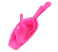 LIFKOME 3 Piezas Mini Palas de Plástico para Cocina y Manualidades Medidor de Hielo para Organizar Joyas Dulces Helados y Proyectos Diy Bodas y Buffets