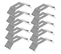 LIFKOME 30 Piezas Soporte del Obturador Apoyo Soportes persianas Verticales Ciego de fijación Corchetes de persianas paréntesis Planchar