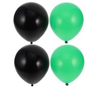 LIFKOME 30 Piezas traje de globo globos de latex ballones verdes globo negro verde globos de cumpleaños globos verdes y negros globos para fiesta de cumpleaños emulsión