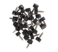 LIFKOME 30piezas Tacones Antideslizantes De Repuesto Puntas Para Tacones Resistentes Al Desgaste Para Reemplazo De De Zapatos