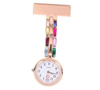 LIFKOME 3piezas Reloj Colgante para Enfermeras Diseño Moderno y Cristales Reloj Fob De Accesorio Práctico para Estudiantes y Profesionales Salud