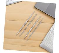 LIFKOME 4 Piezas Herramientas de Escultura de Uñas Doble Cabeza Metal para Gel Uv Modelado Artístico y Pintura DIY Manicure