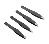 LIFKOME 4 piezas Kit de Pinzas para Cejas Ergonómicas y Portátiles Clips de Depilación Precisa y Segura para Limpieza Facial Herramienta Versátil para Cuidado de Cejas