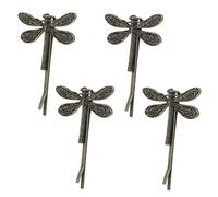 LIFKOME 4 piezas Pinzas para Cabello de Mujer con Diseño Vintage de de Clips Metálicos Decorativos Resistentes Accesorios Elegantes y Estables para Cabello para Amigas