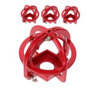 LIFKOME 4 Piezas Protector para Rociador contra Incendios Metálica Resistente de Instalación Rápida sin Desmontaje Guardia Visual para Sistemas de Seguridad Techo