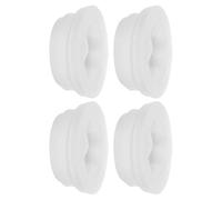 LIFKOME 4 Piezas Unidades Tapa para Bidón de Tapa Roscada de Plástico con Patrón Cruzado Cierre Hermético Antigoteo para Cubo de Agua Resistente para Barriles