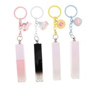 LIFKOME 4 Tubos Vacíos De Bálsamo Labial con Degradado Dispensadores De Lápiz Labial Rellenables Frascos De Brillo Vacíos Envases De Perfume Sólido Envases De Cosméticos Caseros