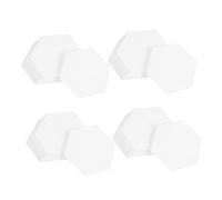 LIFKOME 400 Piezas Plantillas de Acolchado Hexagonales Precisas y Reutilizables para Patchwork Diy Herramientas Manualidades Costura y Técnicas de Quilting