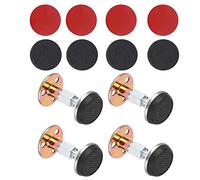 LIFKOME 4piezas Kit Estabilizadores Ajustables De Metal Para Cabecero De Cama Fijador Anti-vibraciones y Antideslizante Para Muebles Soporte Silencioso y Práctico Para Marco De Cama Uso Do