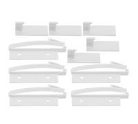 LIFKOME 5 juegos de cerraduras invisibles para gabinetes: cerradura de seguridad adhesiva sin perforaciones, a prueba de bebés, para cajones, de encimeras y muebles de alta seguridad.