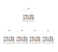 LIFKOME 5 Juegos Extensores De Botones Coser Botones A Presión Botones Anti-exposición Cierre De Tachuelas Soporte Para Alfileres De Ropa En El Exterior Botón Patas Aleación 50 Uds * 5