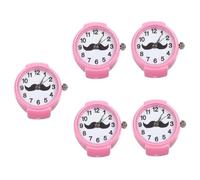 LIFKOME 5 Piezas Anillo Reloj Relojes De Bolsillo para Hombre Anillos De Niño es Deportivos Minimalista para Hombre Anillos De Joyería para es Digitales De