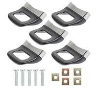 LIFKOME 5 Piezas Asa Olla Anti-escaldado Asas Laterales Cubierta del Mango De La Sartén Clasico Accesorios para Fondue Protectores De Ollas y Sartenes Acero Inoxidable Olla Arrocera Metal