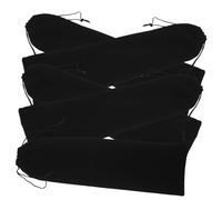 LIFKOME 5 Piezas Bolsa De Almacenamiento para Rizador De Pelo Unidades Cordón Bolsa De Viaje Portátil para Plancha De Pelo para Herramientas De Peinado para Viajes y Organización Casa