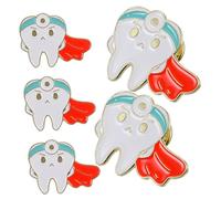 LIFKOME 5 Piezas Broche De Broche Estético Alfileres De Esmalte Broche Esmalte De Pines Guays Portacepillos De Baño Alfileres De Dibujos Animados Aleación De Zinc