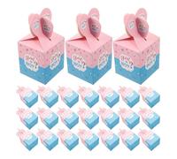 LIFKOME 50 Cajas para Dulces de Papel Pequeñas en Forma de Corazón para Fiestas Infantiles, Caja de Embalaje Delicada para Chocolates y Regalos de Festivales