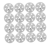 LIFKOME 500 Piezas De Arandelas De Carga Para Tableros De Espuma Arandelas De Fijación Para Tableros De Espuma Planas De Metal De Tornillo De Fijación