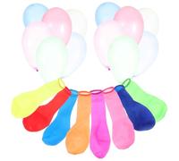 LIFKOME 500 piezas Globos de Agua de Látex Fluorescentes para Fiesta Infantil Agua Livianos y Coloridos para Cumpleaños y Celebraciones